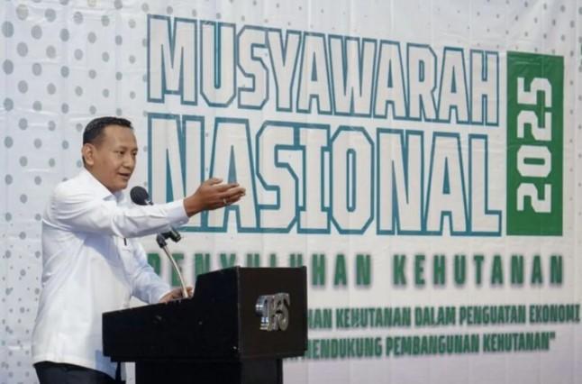 Wamenhut Tegaskan Keterkaitan Penyuluhan Kehutanan dengan Kopdes Merah Putih dalam Munas 2025