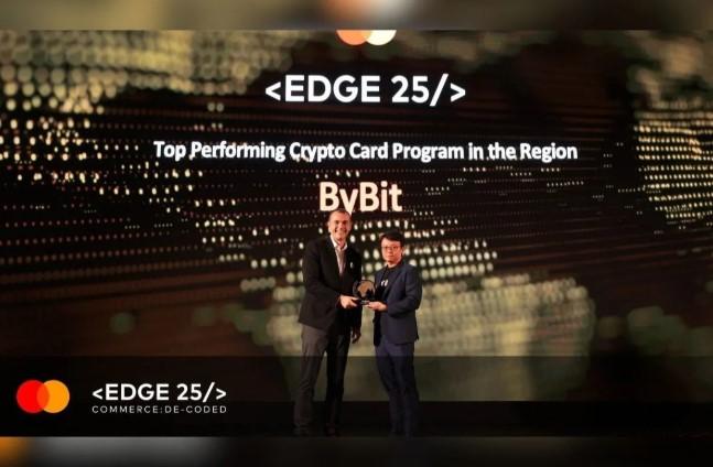 Bybit Card Raih Penghargaan Kartu Kripto Terbaik dari Mastercard di Ajang EDGE 2025