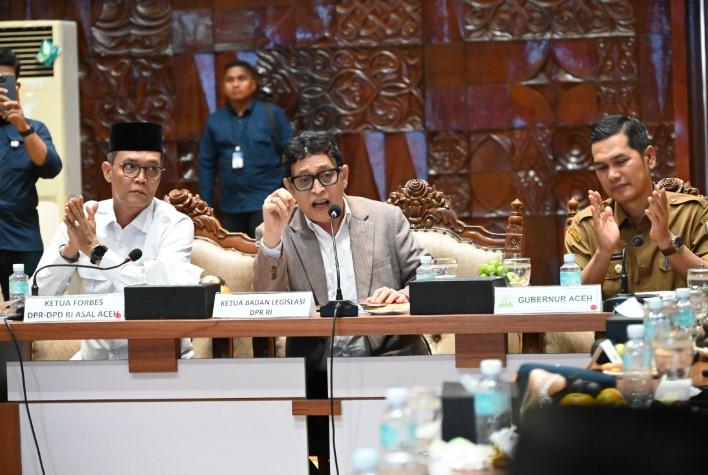 Ketua Baleg DPR Ajak Masyarakat Aceh Aktif Suarakan Aspirasi dalam Revisi UUPA