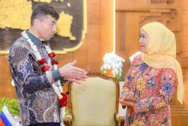 Jatim dan Rusia Jajaki Kerja Sama Strategis di Bidang Maritim dan Pendidikan