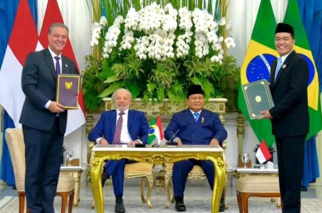 Indonesia dan Brasil Teken MoU Keamanan Hayati dan Sertifikasi Produk, Perkuat Akses Pasar dan Perdagangan Agribisnis