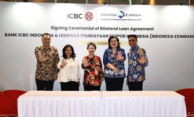 LPEI Gandeng Bank ICBC Indonesia dalam Perjanjian Kredit 250 Juta Dolar AS untuk Dorong Ekspor Nasional