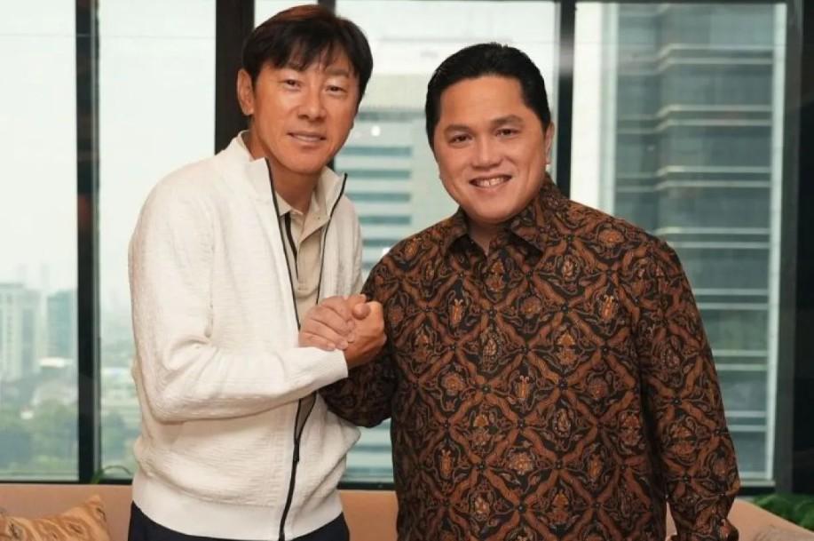Erick Thohir Tegaskan Suporter Timnas Harus Move On dari Shin Tae-yong dan Kluivert