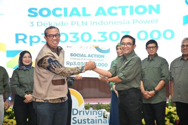 Rayakan HUT ke-30, PLN Indonesia Power Salurkan Bantuan Rp3,03 Miliar dan Tempuh 30.000 Km untuk Energi Berkelanjutan