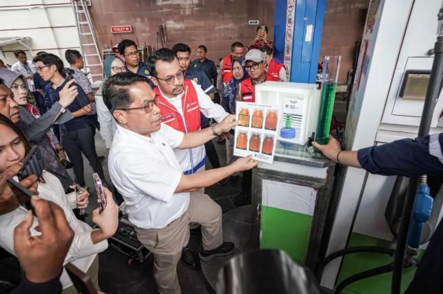 Pertamina dan Kementerian ESDM Tinjau SPBU di Jatim, Pastikan Kualitas BBM Aman dan Pelayanan Optimal