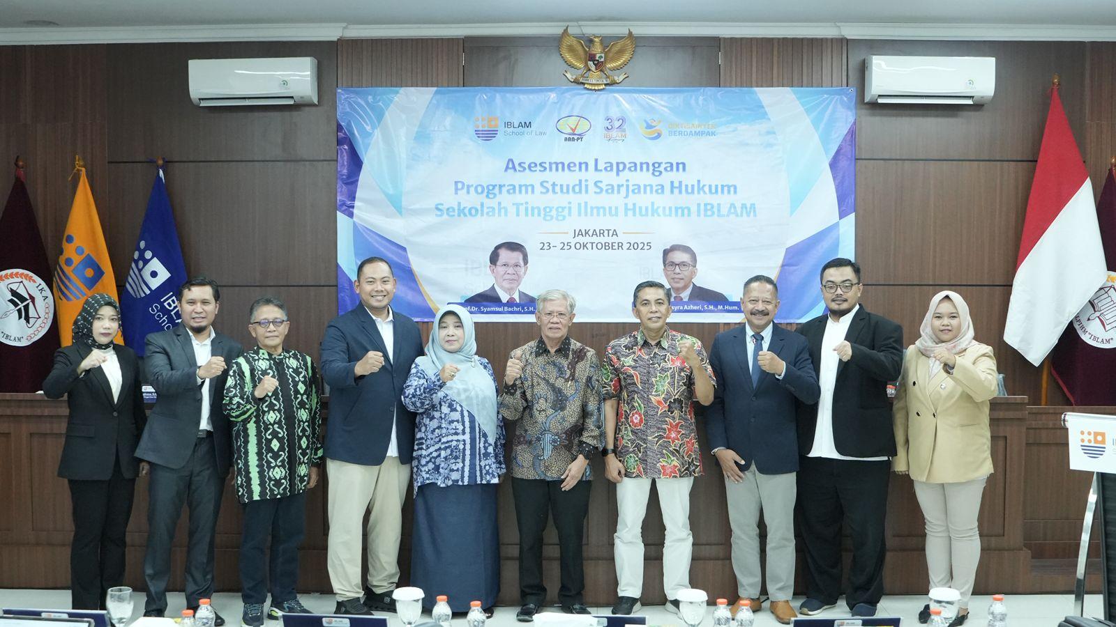 IBLAM Law School Resmi Raih Akreditasi Unggul BAN PT