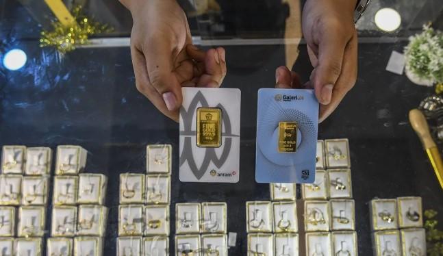 Harga Emas UBS dan Galeri24 di Pegadaian Turun Selama Empat Hari Berturut-turut