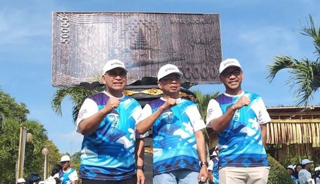 Bank Indonesia Bangun Tugu Uang Rupiah 3D di Denpasar, Simbol Cinta Mata Uang dan Kedaulatan Bangsa
