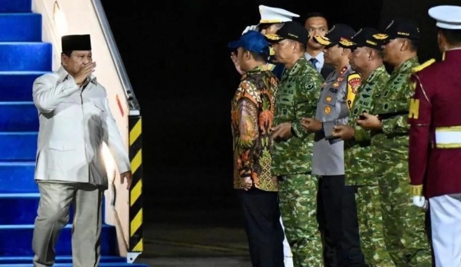 Presiden Prabowo Tiba di Jakarta Usai Hadiri KTT APEC 2025 dan Pimpin Pertemuan Bilateral di Korea Selatan