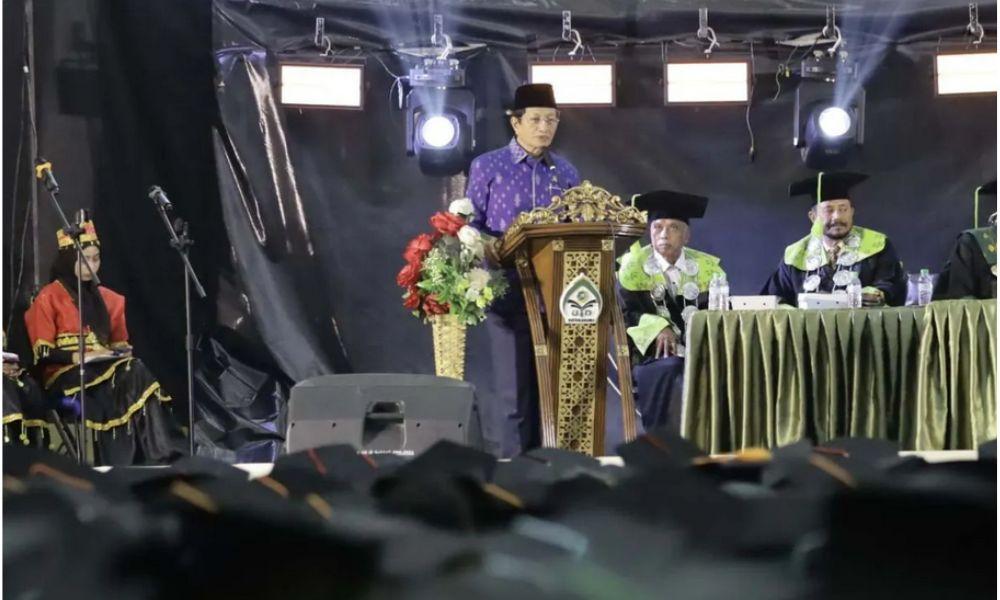 Menag Ajak UIN Datokarama Jadi Garda Depan Pelestarian Lingkungan Lewat Fikih Baru dan Ekoteologi