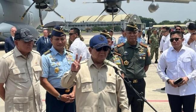 Prabowo Resmikan Airbus A400M, Tegaskan Kesiapan TNI untuk Pertahanan dan Misi Kemanusiaan