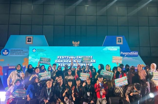 Pelajar Jawa Timur Sabet 11 Gelar Juara di FIKSI Nasional 2025, Dominasi Kategori Inovatif dan Wirausaha Sosial