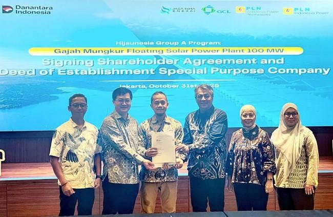 GCL Energy dan PLN IP Kerja Sama Bangun Dua Proyek PLTS 100 MW di Indonesia