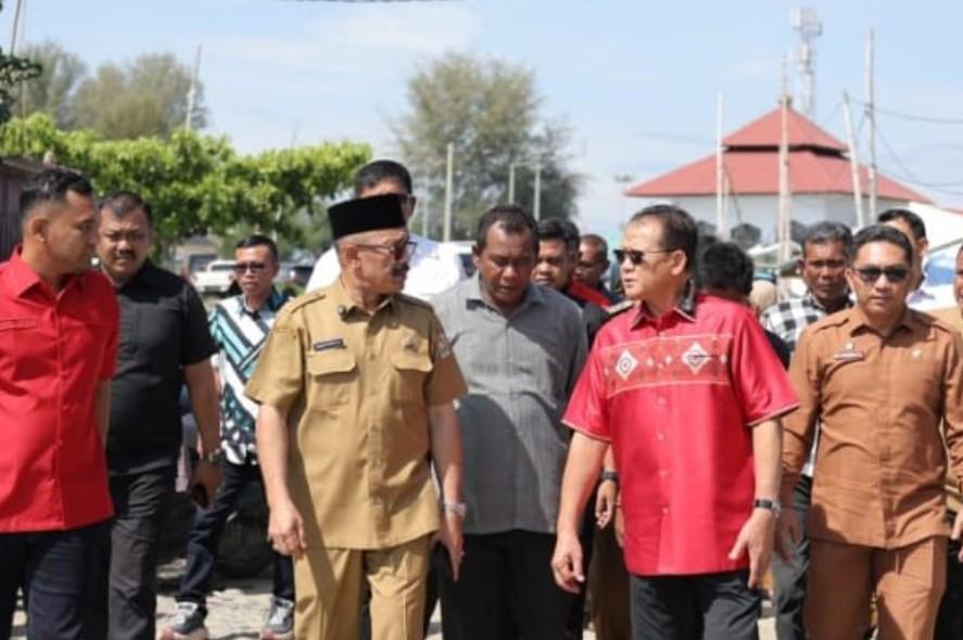 DPR RI Tinjau Lokasi Kolam Labuh dan Kampung Nelayan Merah Putih di Pidie, Dukung Penguatan Sektor Kelautan