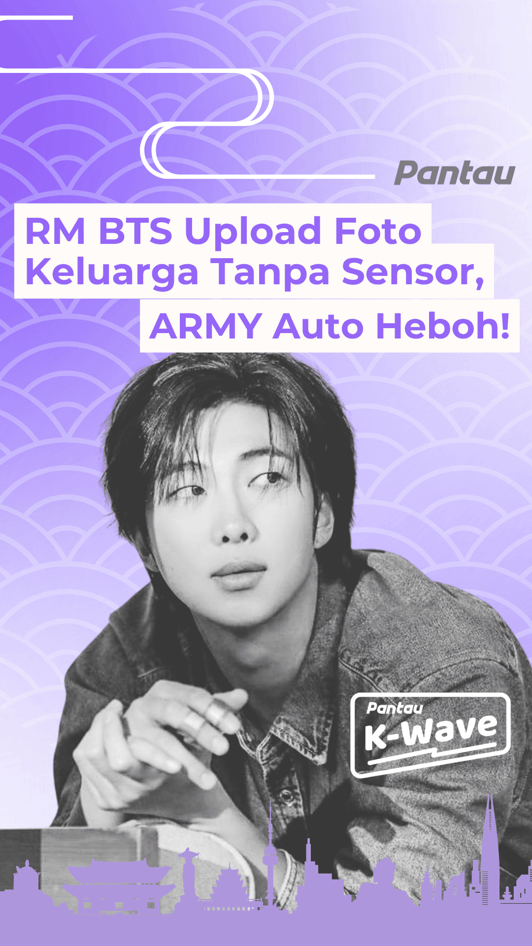 RM BTS UPLOAD FOTO KELUARGA TANPA SENSOR, ARMY AUTO HEBOH!