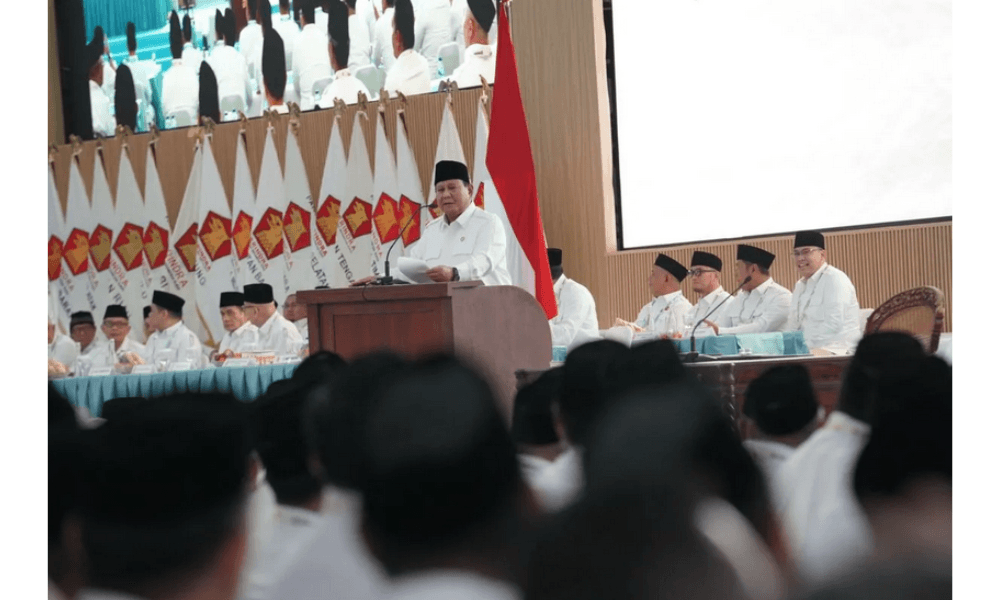 Prabowo Ajak Kader Gerindra Berbuat Terbaik bagi Bangsa: “Manusia Mati Meninggalkan Nama”
