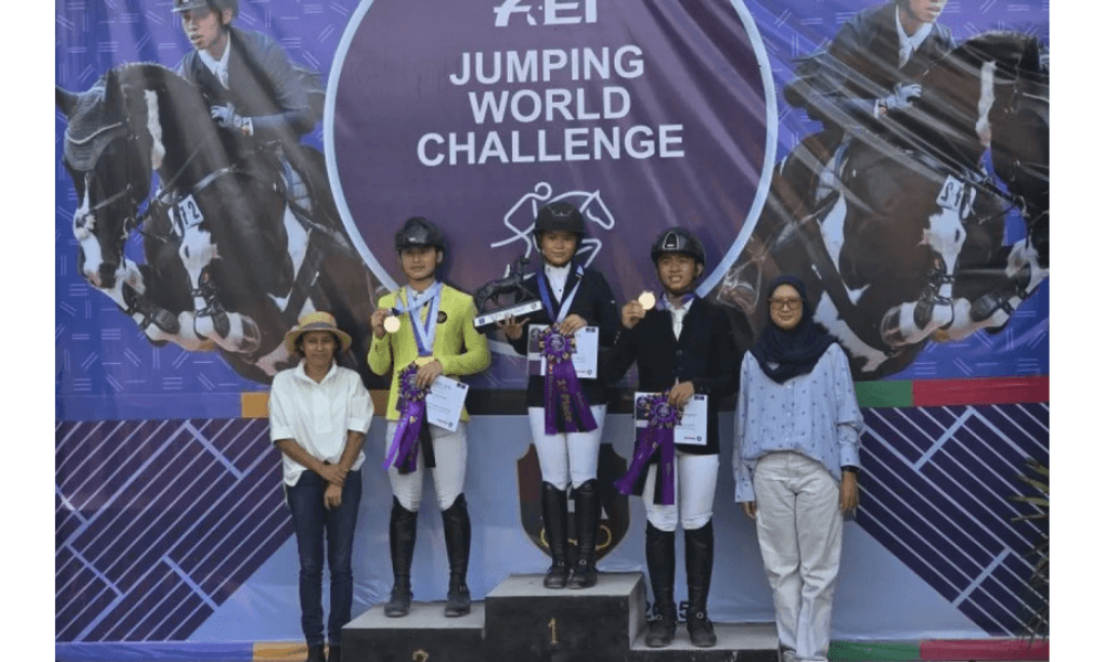 FEI Jumping World Challenge 2025 Seri I dan II Digelar di Depok, Gadis Kireina Pimpin Sementara Kategori A