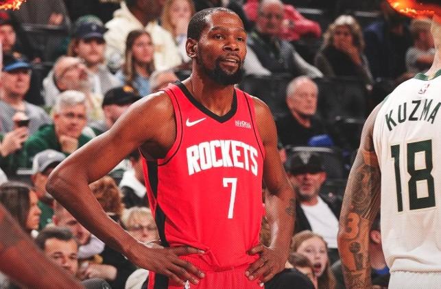 Durant Cetak 31 Poin, Rockets Kalahkan Bucks 122-115 Lewat Laju Akhir Menentukan