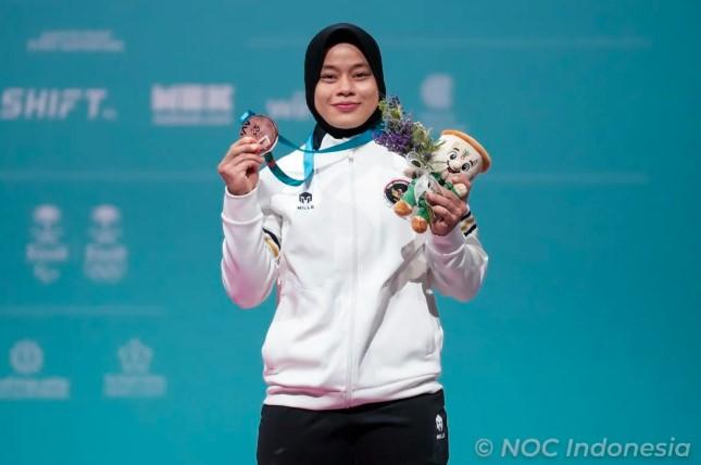 Nadita Aprilia Sumbang Perunggu untuk Indonesia di ISG 2025, Tambah Koleksi Medali Angkat Besi