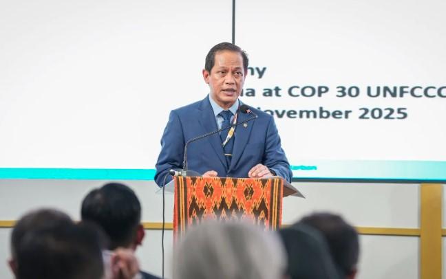 Indonesia Tunjukkan Kepemimpinan Pasar Karbon Berintegritas di COP30 Brasil
