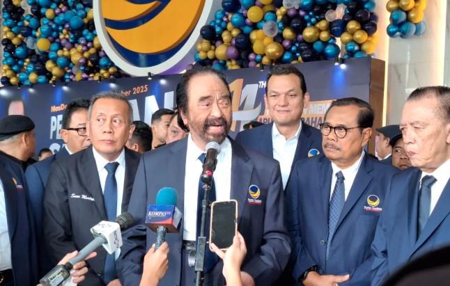 Surya Paloh Ucapkan Selamat atas Penganugerahan Gelar Pahlawan Nasional kepada Soeharto