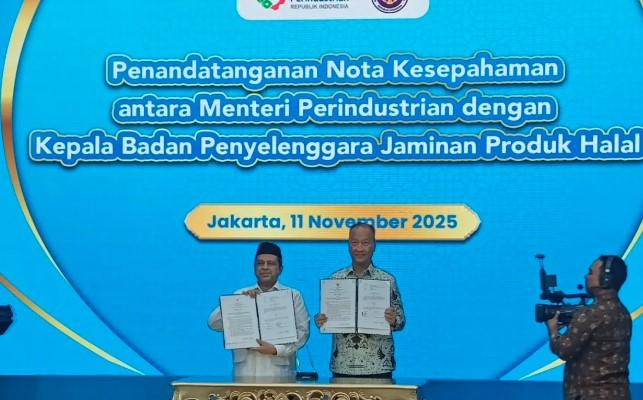 Kolaborasi Kemenperin dan BPJPH Percepat Sertifikasi Halal, Perkuat Daya Saing Industri Nasional