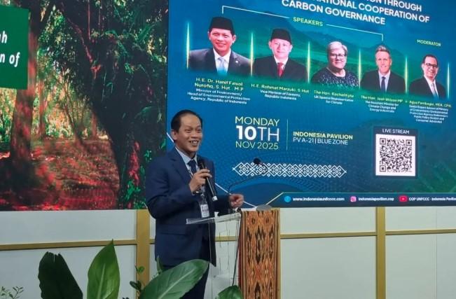 Indonesia Perkuat Mekanisme Harga Karbon Nasional di Forum COP30 Brasil