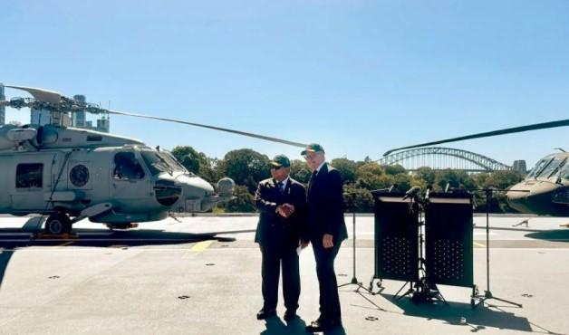 Prabowo dan Albanese Sepakati Babak Baru Kerja Sama Keamanan Indonesia–Australia di Atas Kapal Induk HMAS Canberra