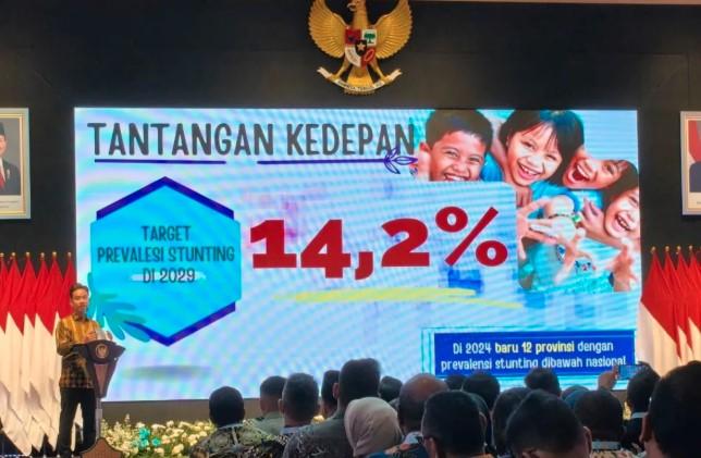 Wapres Gibran Ajak Pemerintah Pusat dan Daerah “Keroyok” Penurunan Stunting Nasional Hingga 14,2 Persen pada 2029