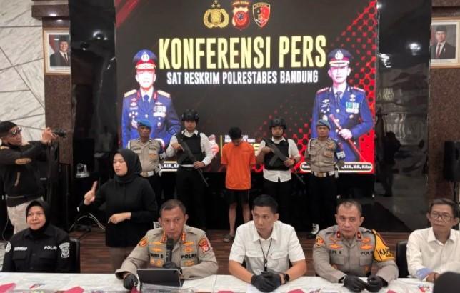 Pria di Bandung Bunuh Penjaga Konter karena Terlilit Utang Judi Online