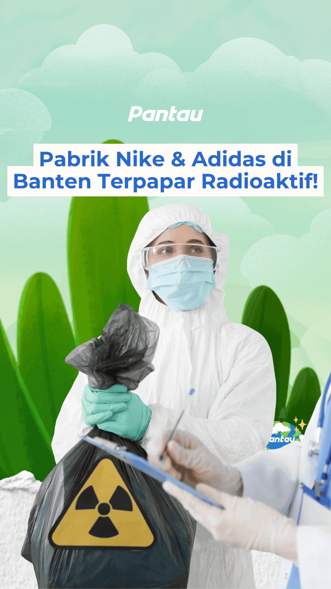 PABRIK NIKE & ADIDAS DI BANTEN TERPAPAR RADIOAKTIF