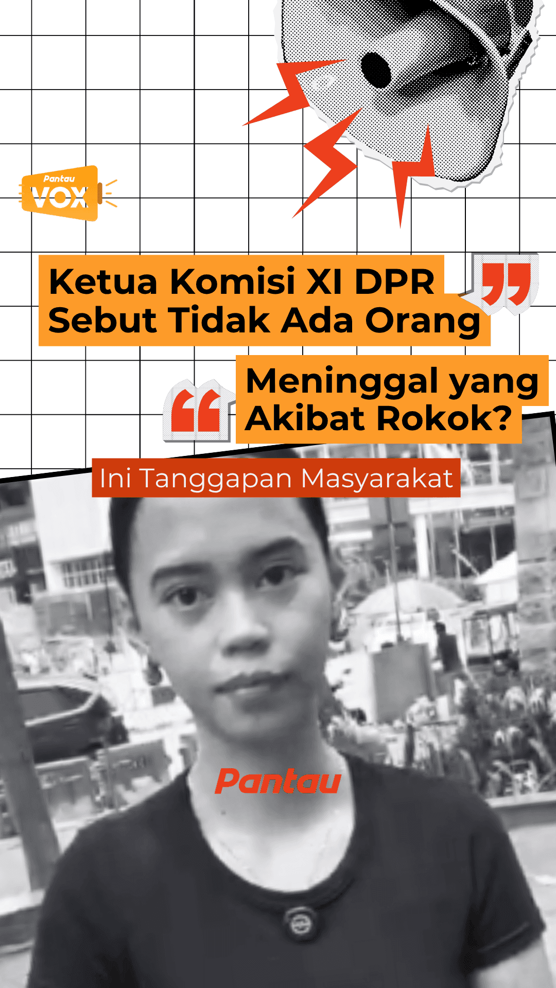 KETUA KOMISI XI DPR SEBUR TIDAK ADA ORANG MENINGGAL YANG AKIBAT ROKOK?