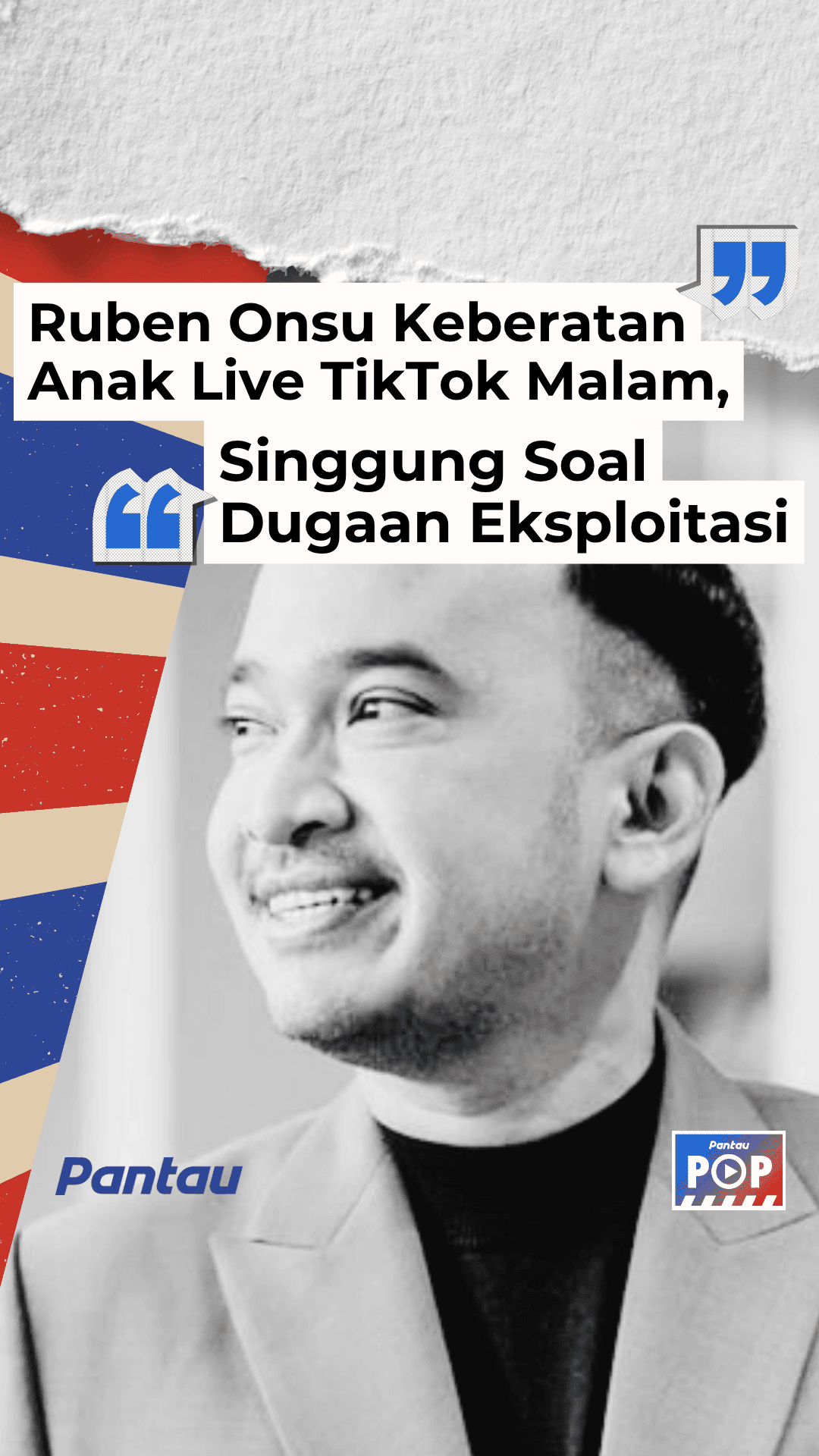 RUBEN ONSU KEBERATAN ANAK LIVE TIKTOK MALAM