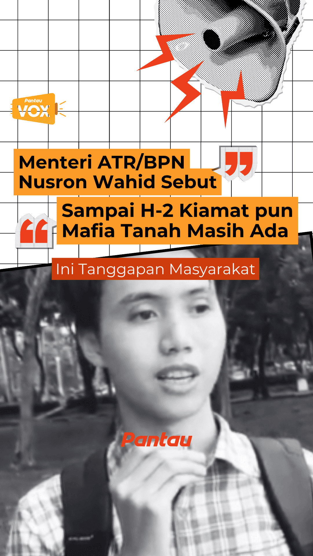 MENTERI ATR/BPN NUSRON WAHID SEBUT SAMPAI H-2 KIAMAT PUN MAFIA TANAH MASIH ADA