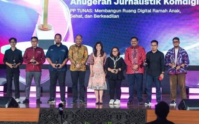 Anugerah Jurnalistik Komdigi 2025 Apresiasi 209 Jurnalis Angkat Isu Perlindungan Anak di Dunia Digital