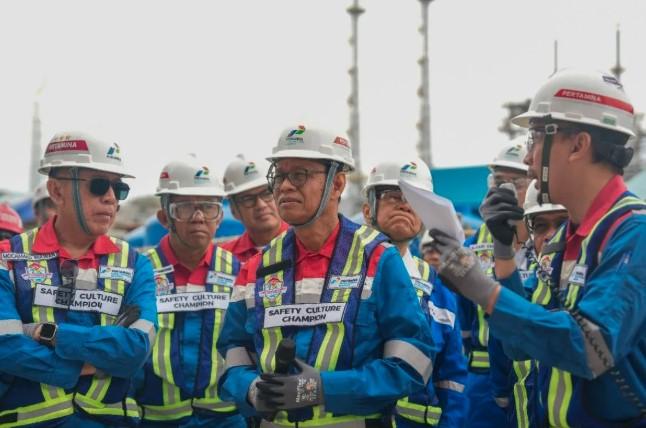 Wamen ESDM Tinjau Proyek RDMP Balikpapan, Nilai Investasi Capai Rp126 Triliun untuk Dukung Ketahanan Energi Nasional