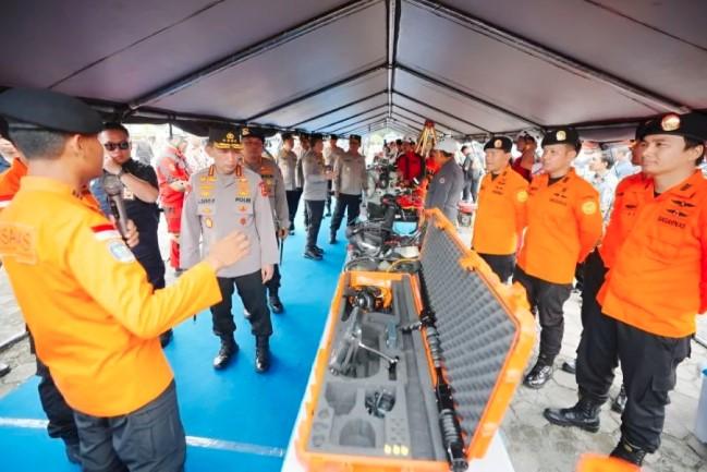 Kapolri Tinjau Kesiapan Polda DIY Hadapi Potensi Bencana Menjelang Musim Hujan dan Libur Nataru