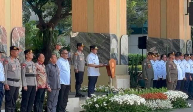 Pramono Anung Resmikan Satgas Jaga Jakarta untuk Perkuat Keamanan dan Kesiapsiagaan Ibu Kota