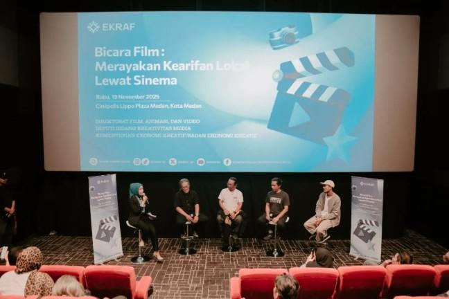 "Bicara Film" di Medan Angkat Kearifan Lokal Lewat Sinema, Perkuat Ekosistem Perfilman Daerah