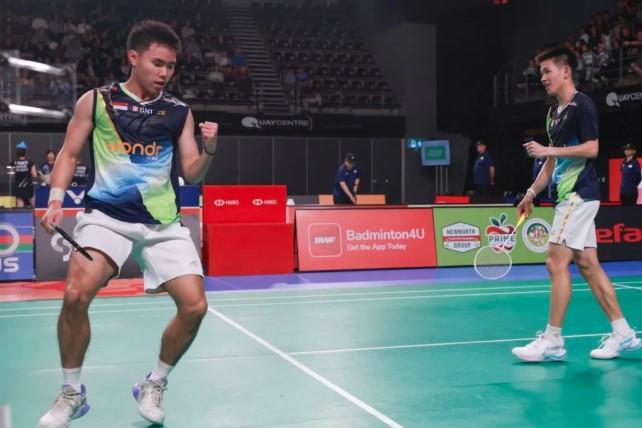 Raymond Indra/Nikolaus Joaquin Tembus Final Australia Open 2025 pada Debut Super 500