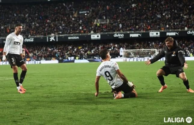 Valencia Taklukkan Levante 1-0 Lewat Gol Akrobatik Hugo Duro, Jauhi Zona Degradasi