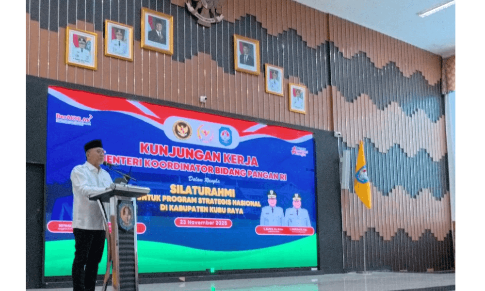 Menko Pangan Ajak Masyarakat Sukseskan Program MBG sebagai Penggerak Ekonomi Kerakyatan