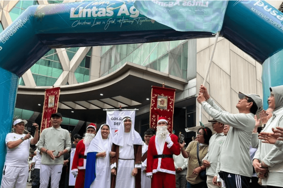 Jalan Santai Lintas Iman Warnai CFD Jakarta, Kemenag Bawa Pesan Toleransi dan Persaudaraan