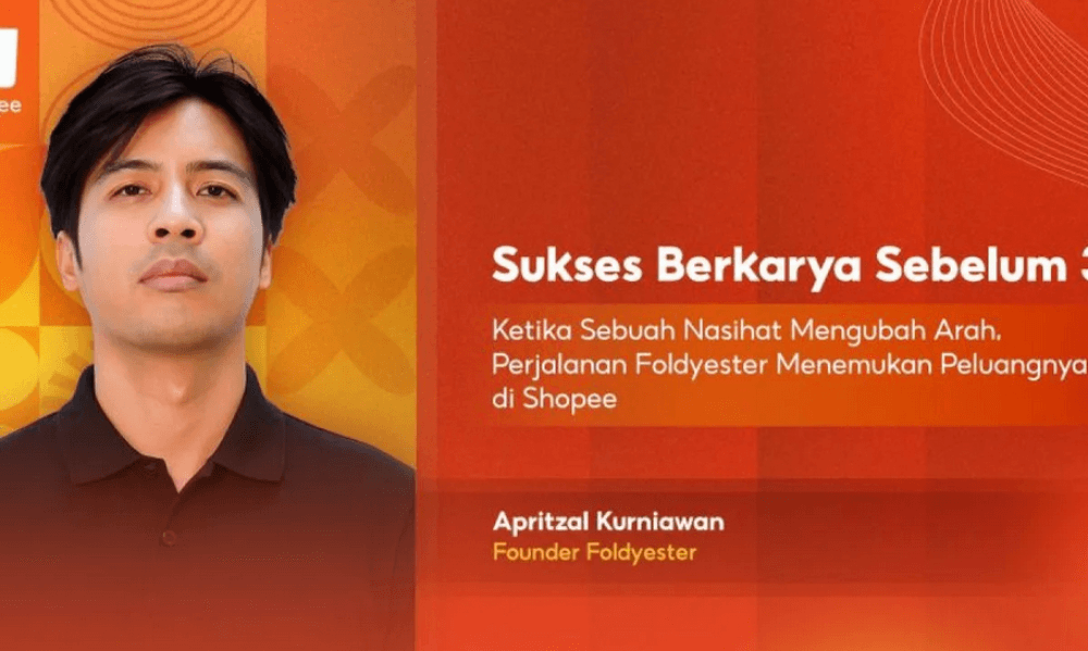 Foldyester Sukses Tembus Pasar Fesyen Tas Pria Lewat Shopee, Pendapatan Naik Tiga Kali Lipat per Tahun