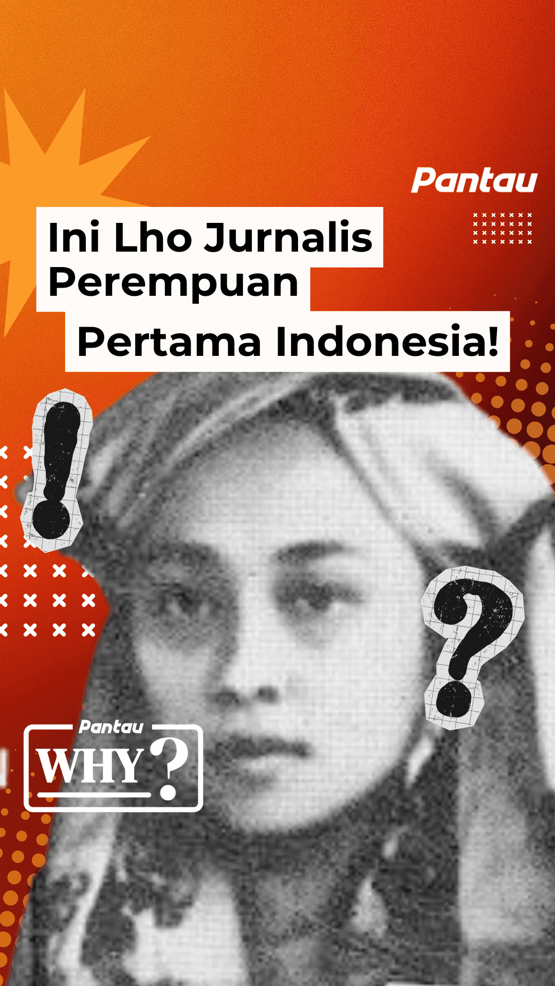 INI LHO JURNALIS PEREMPUAN PERTAMA INDONESIA!