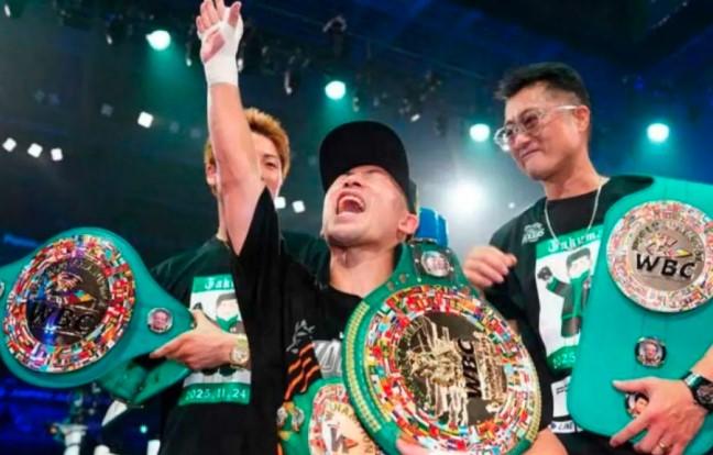 Takuma Inoue Kalahkan Tenshin Nasukawa dan Pertahankan Gelar WBC Bantam di Tokyo
