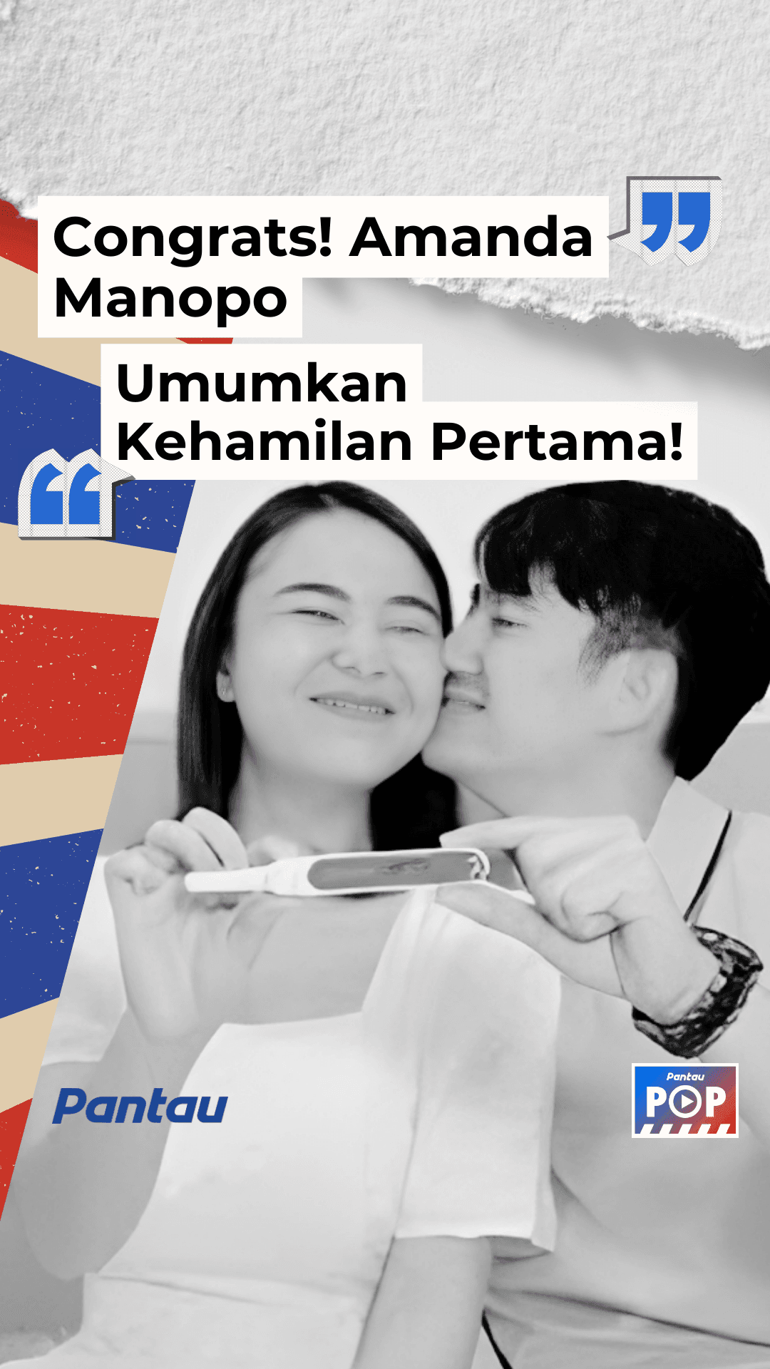 CONGRAST! AMANDA MANOPO UMUMKAN KEHAMILAN PERTAMA!