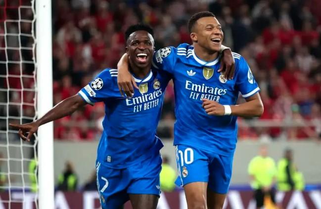 Mbappe Cetak Quattrick, Real Madrid Menang 4-3 Atas Olympiakos dalam Laga Dramatis