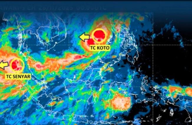 Siklon Tropis Senyar Landa Selat Malaka, BMKG Ingatkan Potensi Bencana Meluas di Sumatera