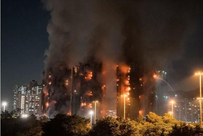 Kebakaran Hebat di Wang Fuk Court Hong Kong Tewaskan 36 Orang, Ratusan Masih Hilang